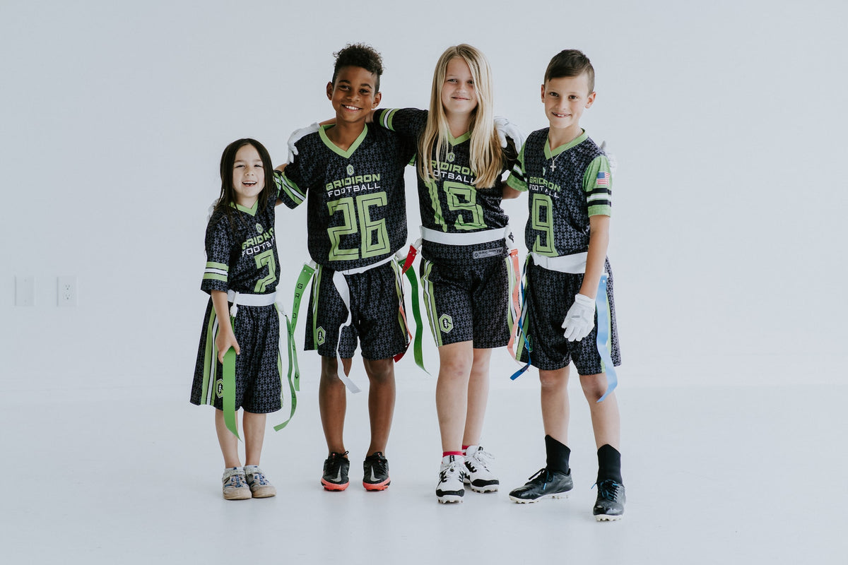 Gridiron Football Pro Shop Gear for Flag, 7v7 and Flex Football Players