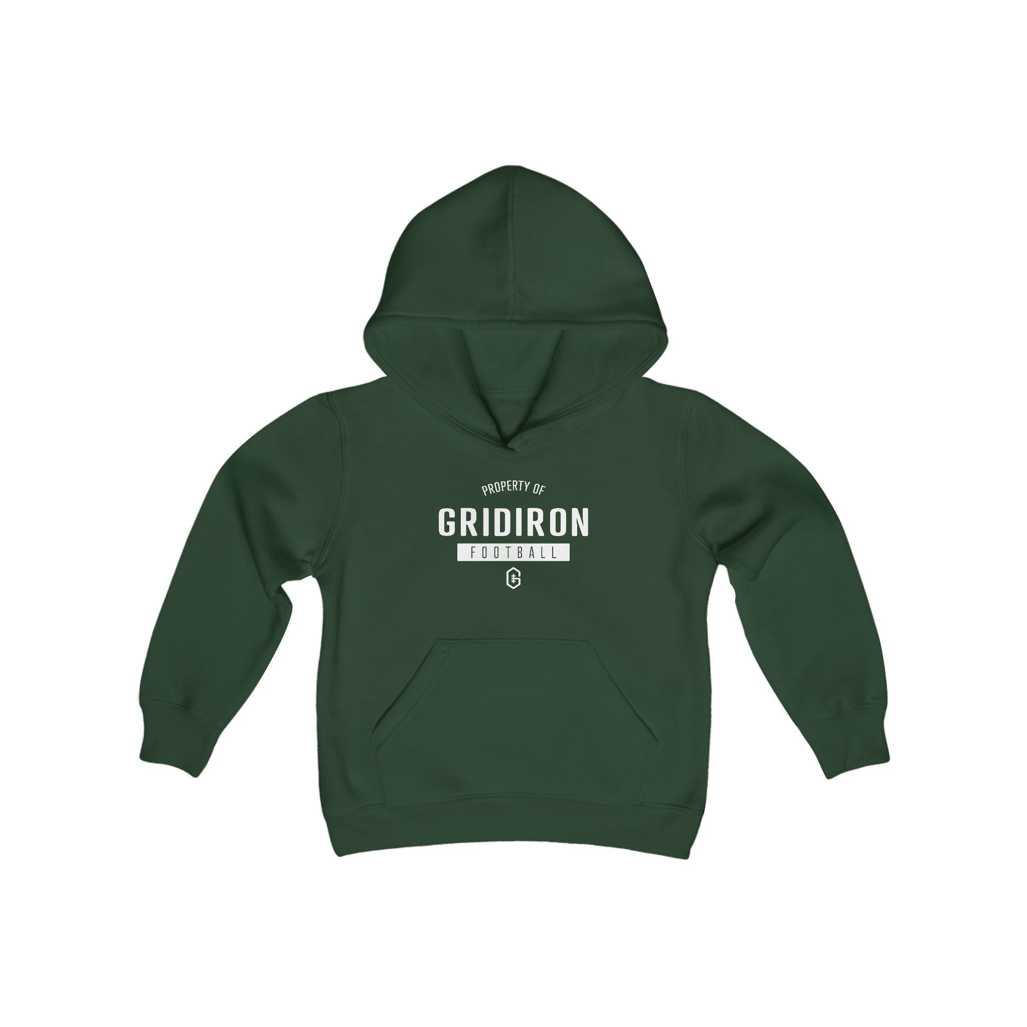 Gridiron Youth Fleece Hooded Sweatshirt