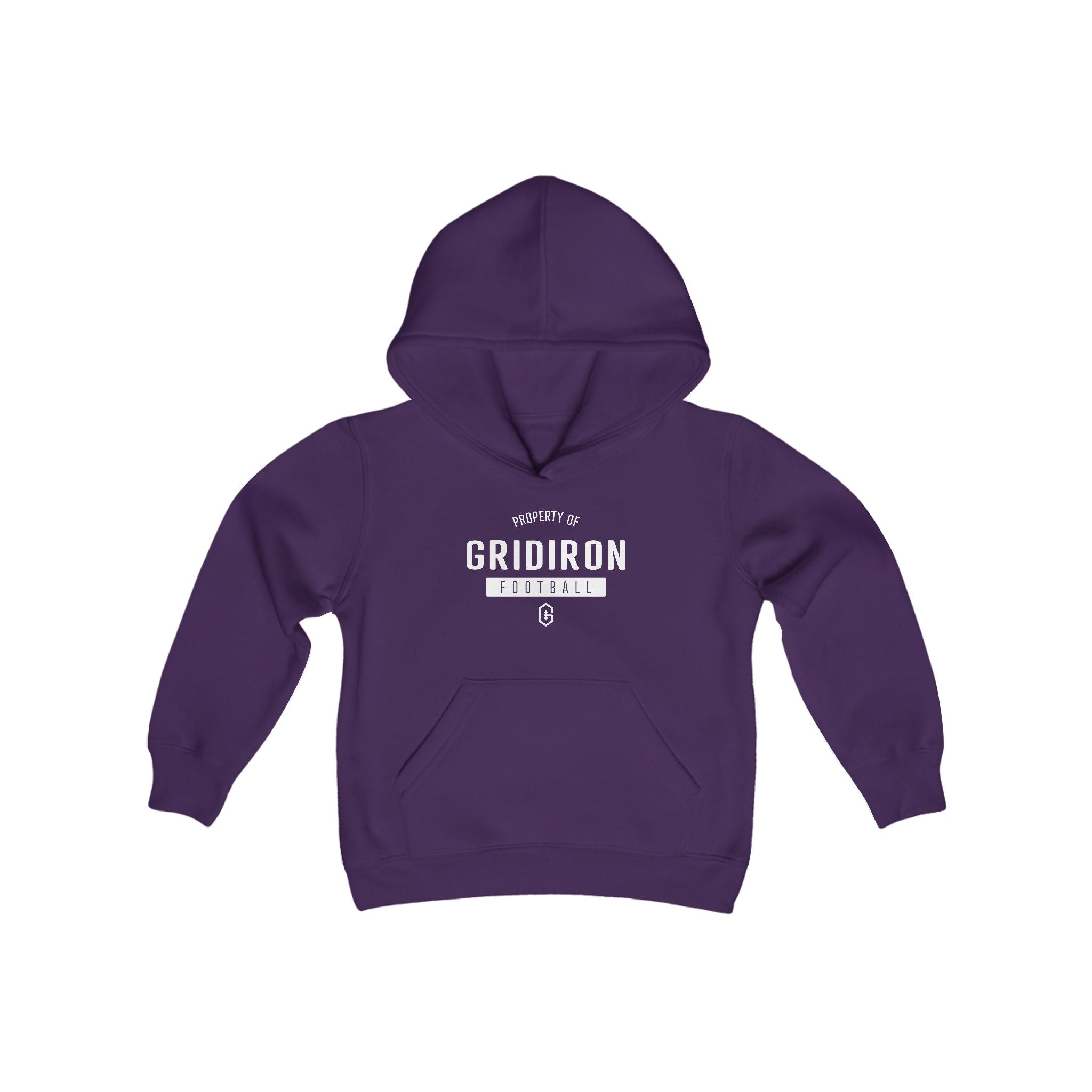 Gridiron Youth Fleece Hooded Sweatshirt