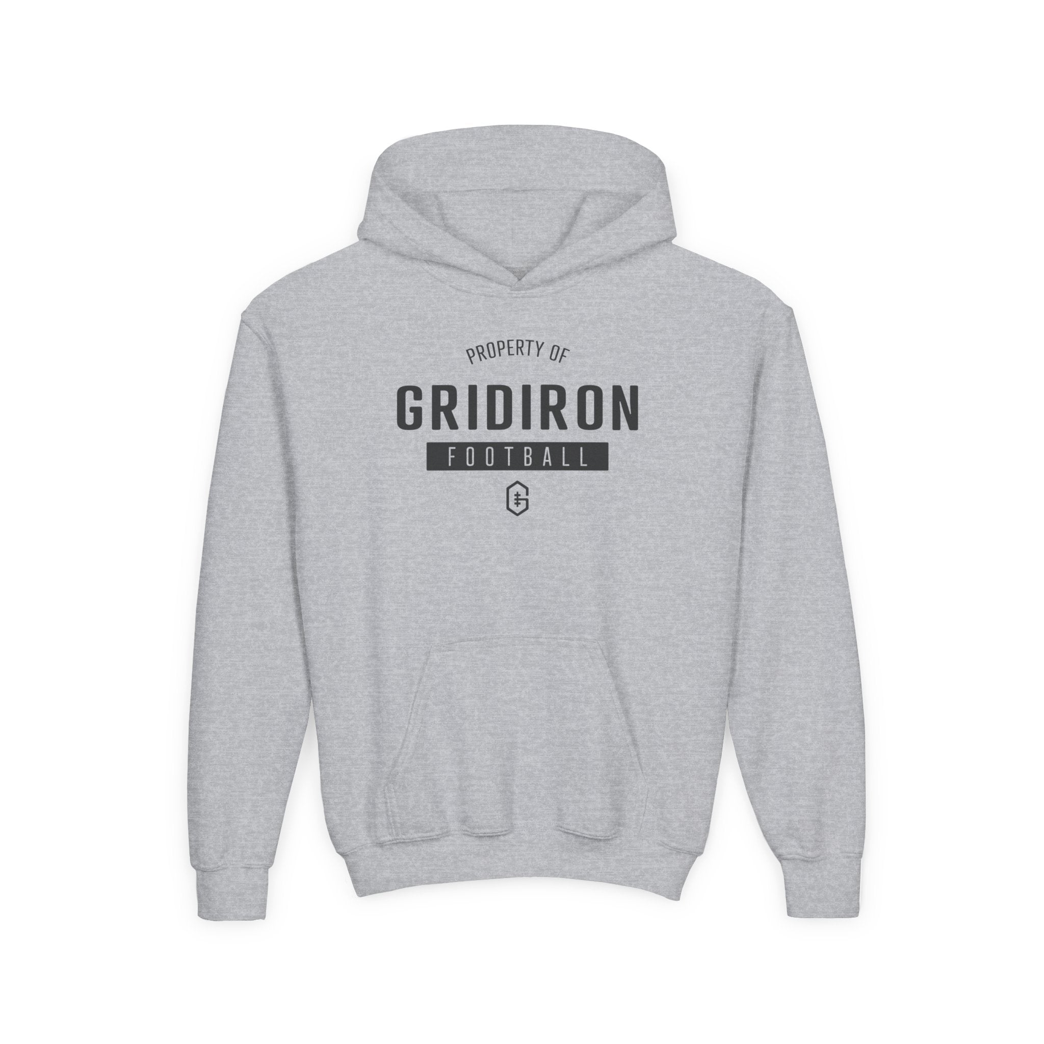 Gridiron 'Property Of' Youth Fleece Hooded Sweatshirt
