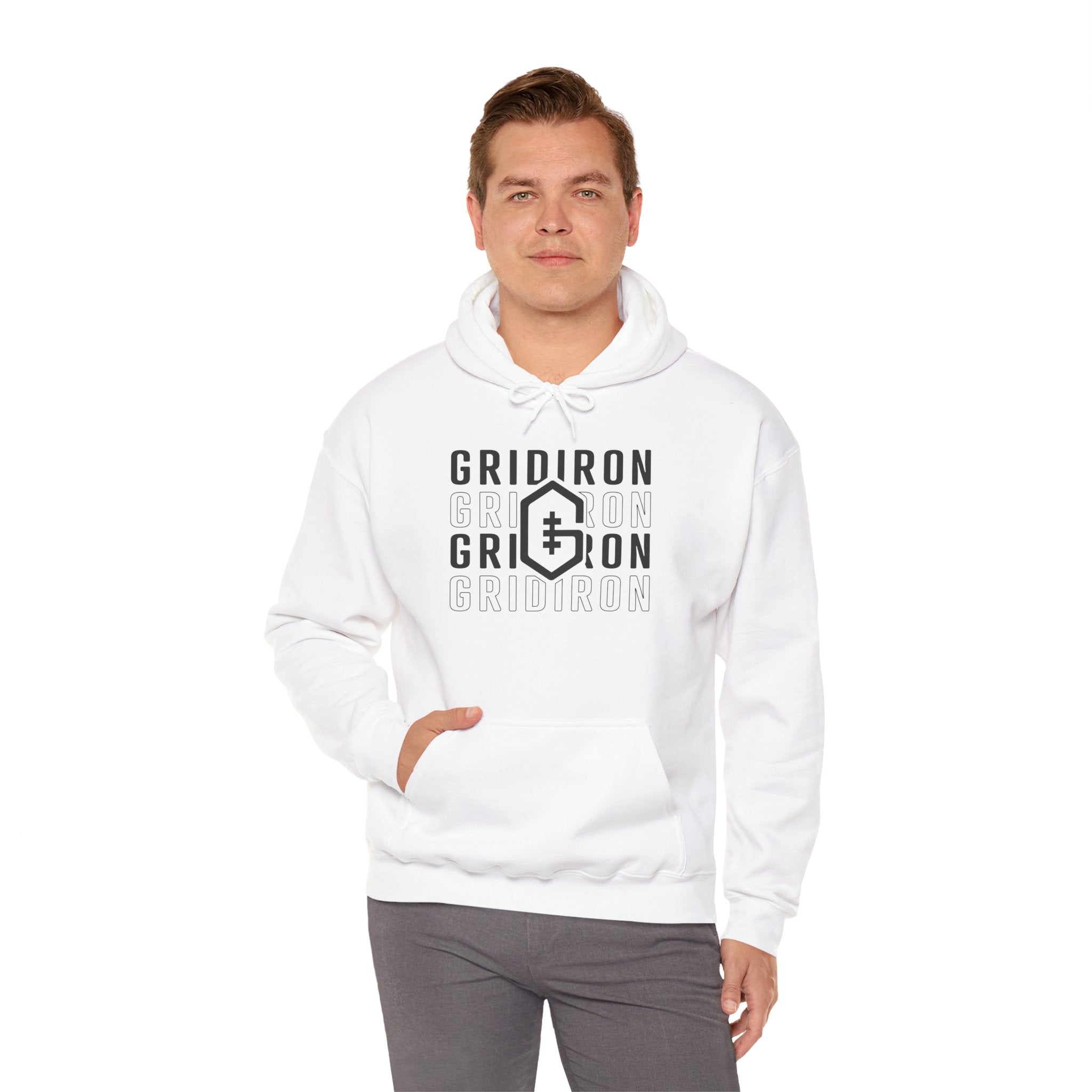 Gridiron Adult Hooded Sweatshirt "4 Series"