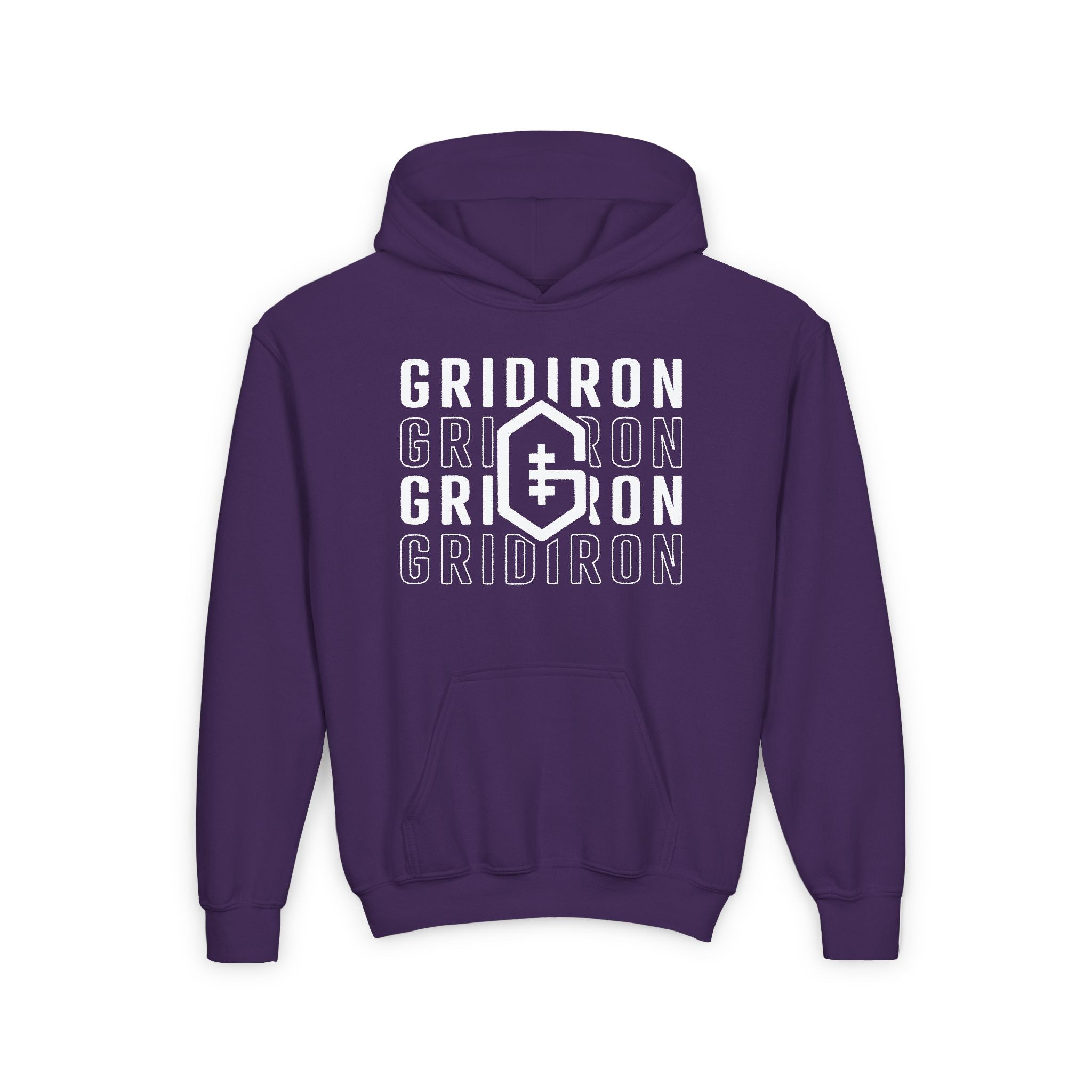 Gridiron Youth Fleece Hooded Sweatshirt "4 Series"