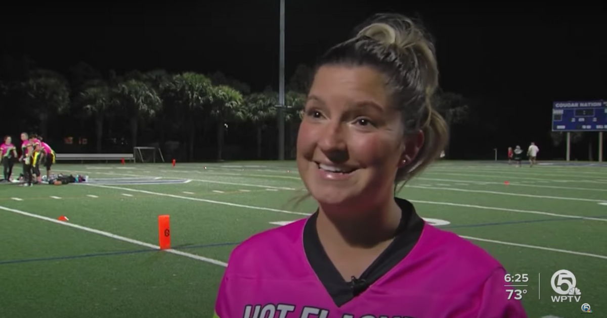 Women's Flag Football a Growing League in Boynton Beach, Florida