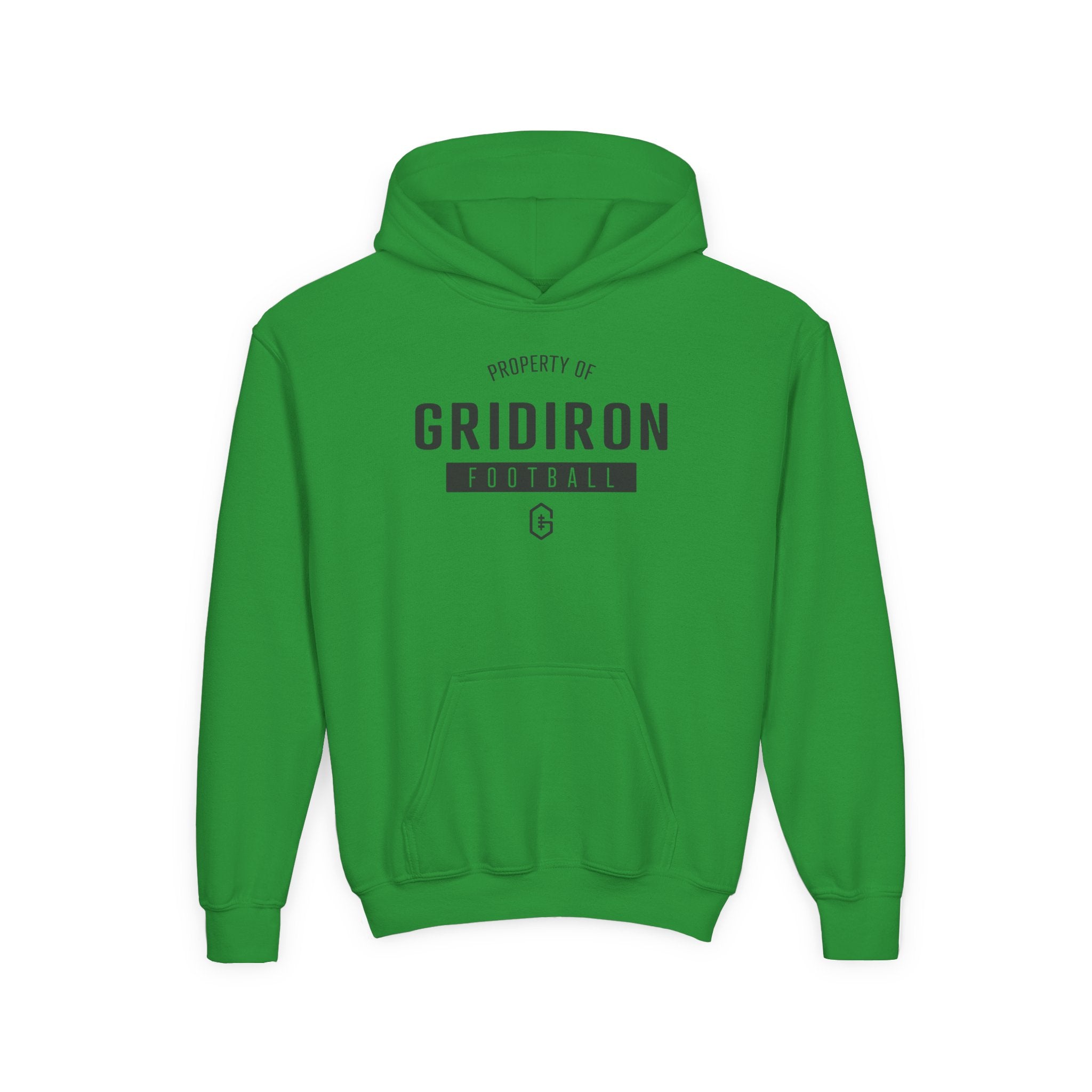 Gridiron 'Property Of' Youth Fleece Hooded Sweatshirt