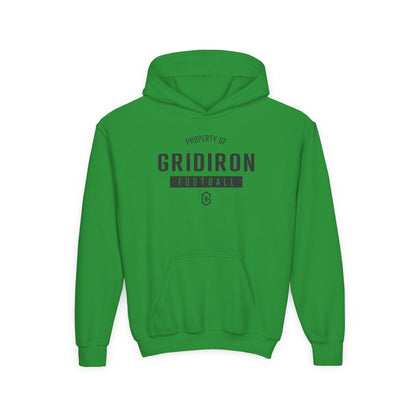 Gridiron 'Property Of' Youth Fleece Hooded Sweatshirt