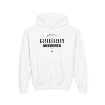 Gridiron 'Property Of' Youth Fleece Hooded Sweatshirt