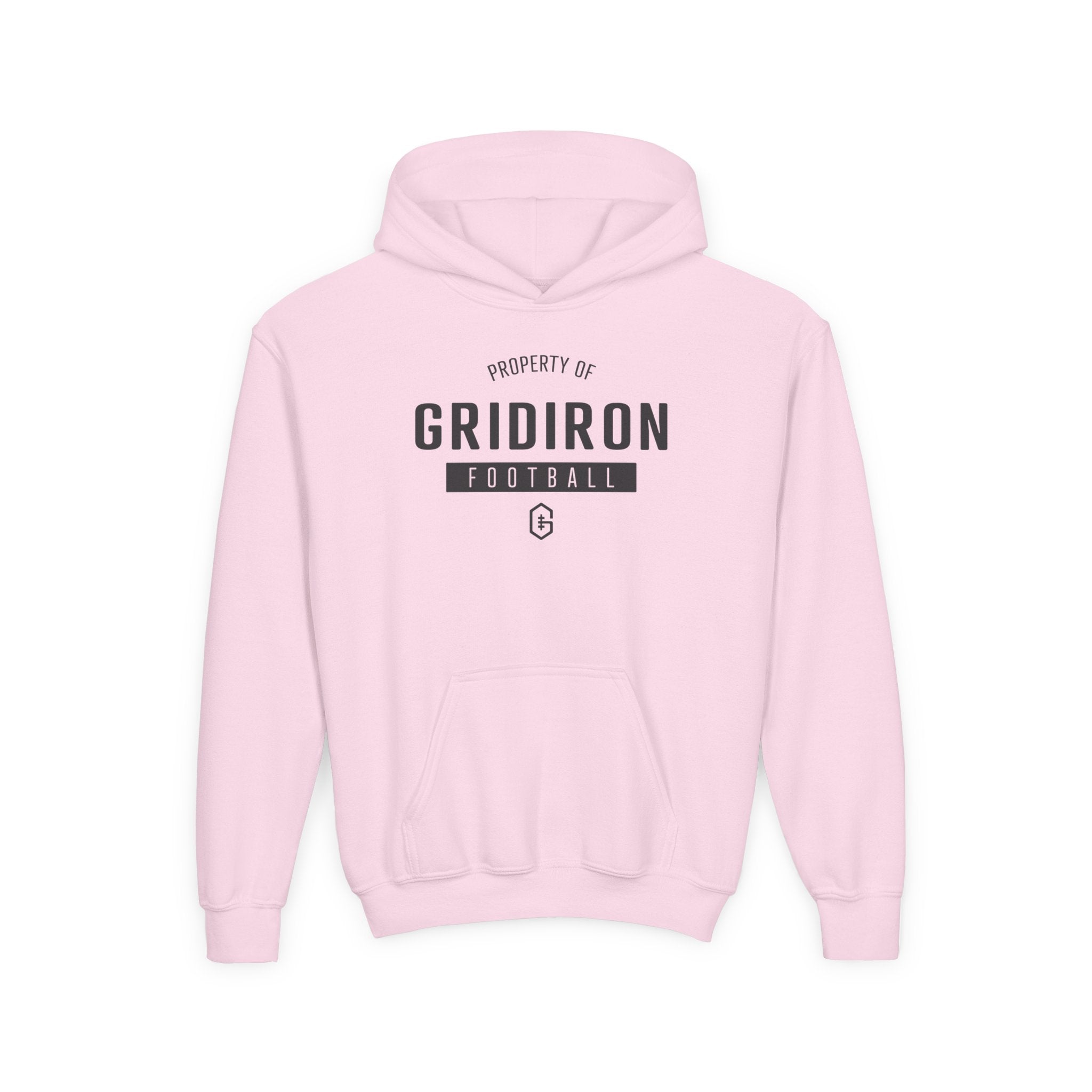 Gridiron 'Property Of' Youth Fleece Hooded Sweatshirt