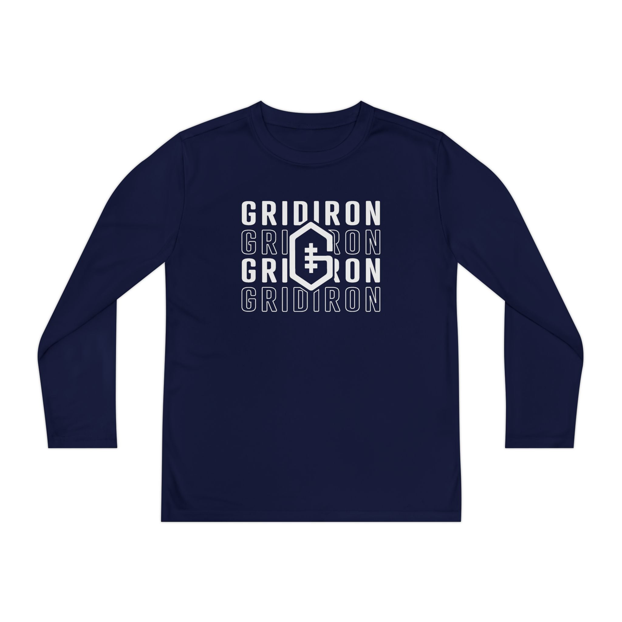 Gridiron Series – Kids' Performance Long Sleeve Tee