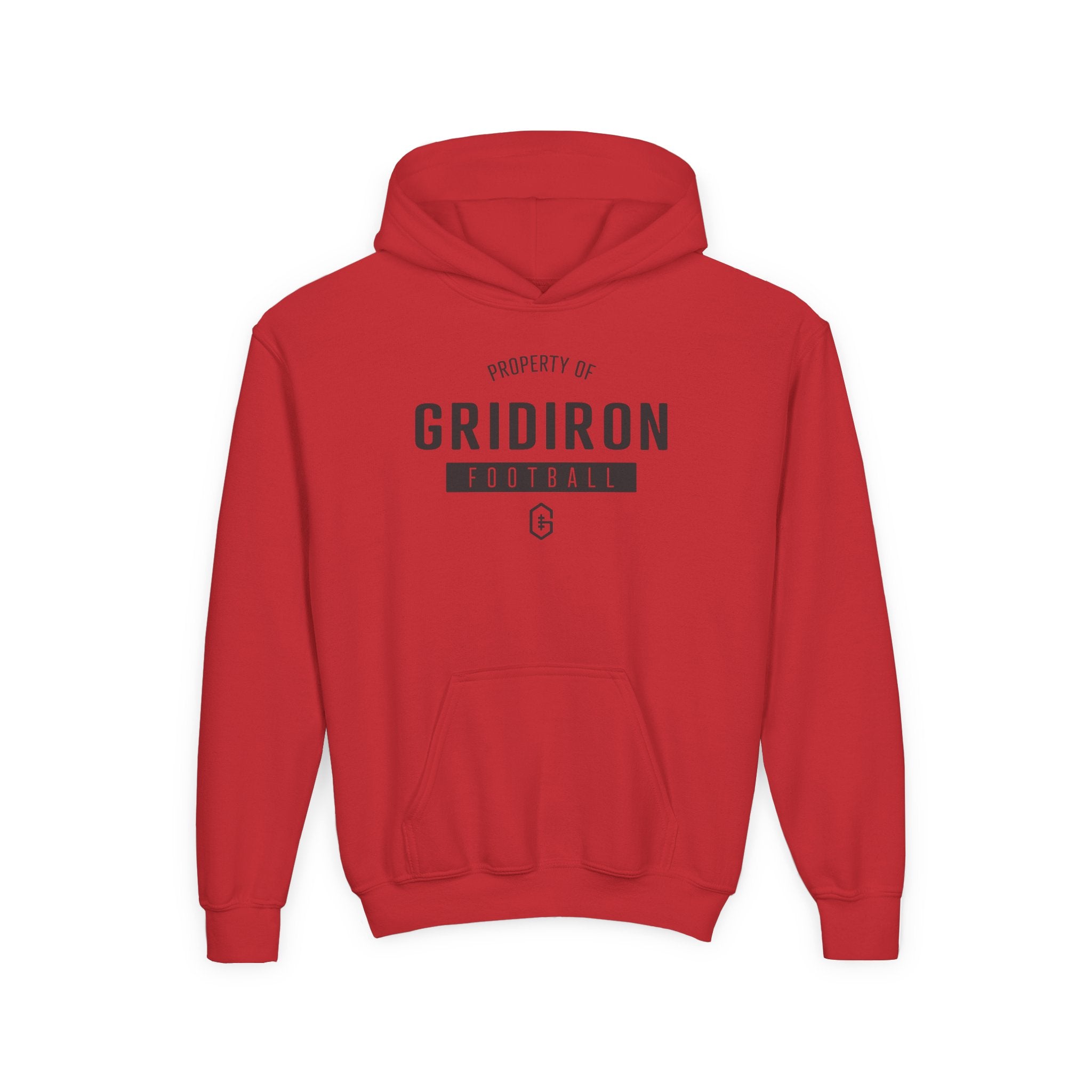 Gridiron 'Property Of' Youth Fleece Hooded Sweatshirt