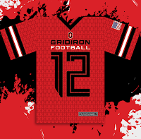 Amped Gridiron Flag Football Jersey - Custom Design @ TSP